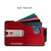 Тонкий кошелек для карт, бумажных купюр и монет. Fantom S 5